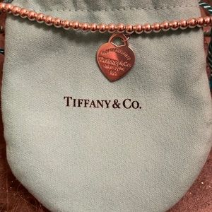 Beaded sterling silver Tiffany & Co. necklace